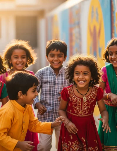 Kids playing